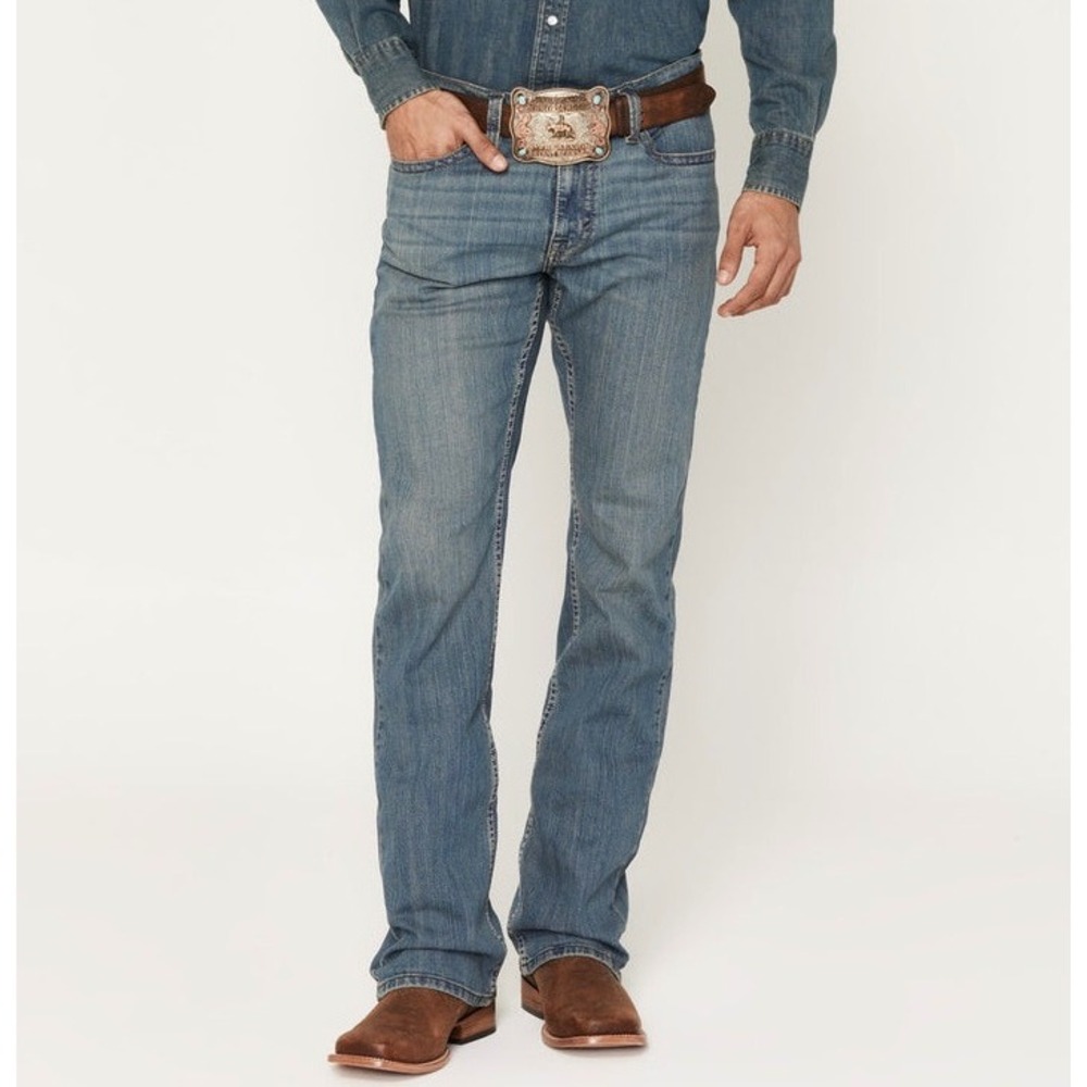 Cody James Wyatt Slim Fit Bootcut Jeans Mens 30x34 Medium Wash Denim New